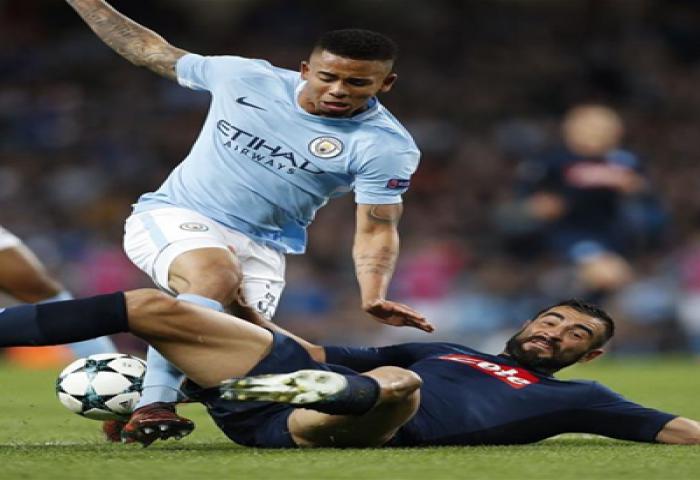  Manchester City Menang 2-1 atas Napoli 